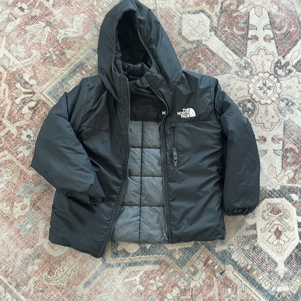 Hardly used north face reversible coat